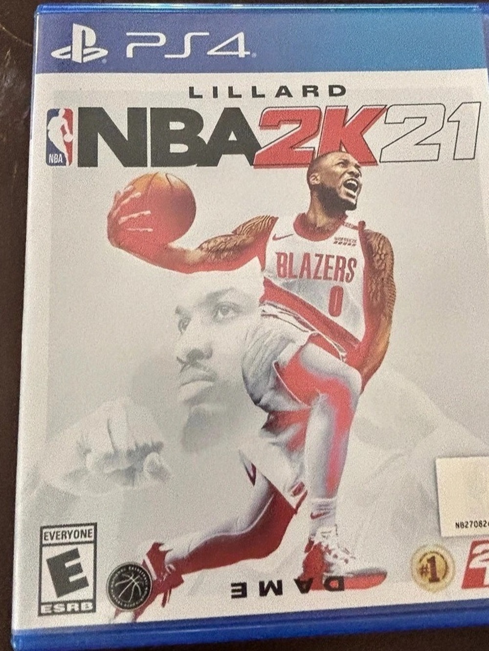 NBA 2K21 Sony PlayStation 4 PS4 Basketball Game Damian Lillard Complete